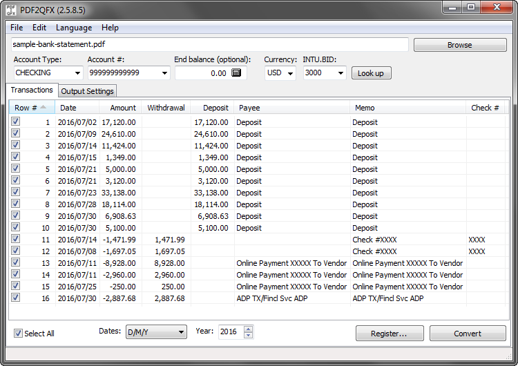 import qif file into quicken 2013